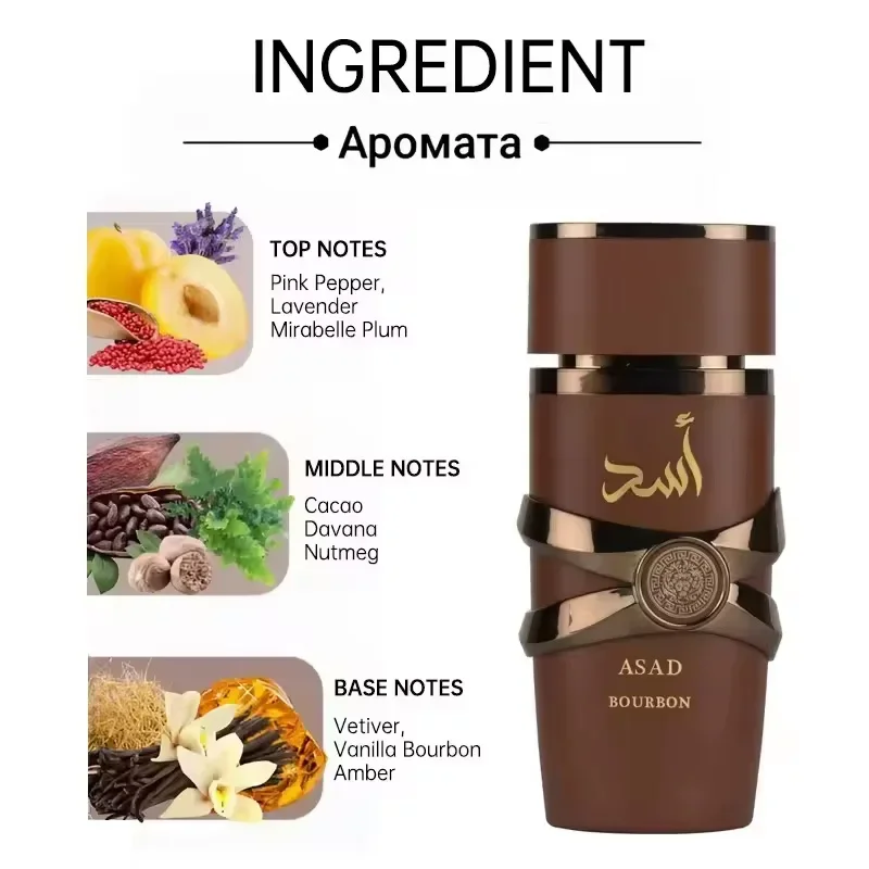 100ML Arab Perfume Women's Body Spray Men's Cologne Elegant Fragrance Long-lasting Scent Gift Quality Pheromone Eau De Parfum - Image 18